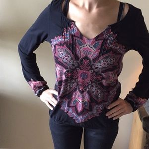 Lucky brand long sleeve top